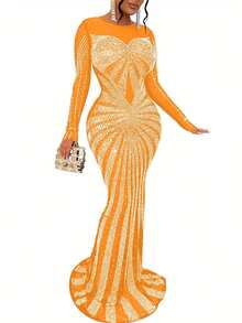 Wedding Dresses - Orange - View 1