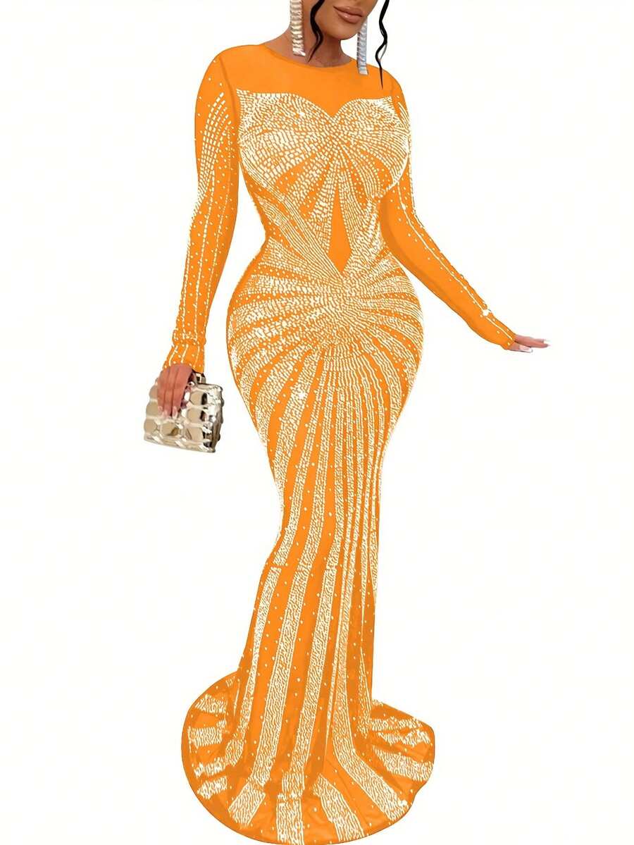 Wedding Dresses - Orange - View 1