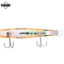 SeaKnight Floating Minnow Lure, Realistic Swimming Hard Bait With 3D Eyes, Artificial Fishing Lure For Freshwater And Saltwater Predatory Fish - Multicolor - View 7