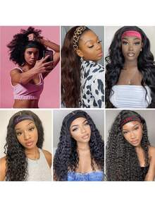 4pcs Adjustable Elastic Wig Bands, Polyester Non-Woven Fabric Woven, Edge Fixing Strap, Lace Frontal Fixing Strap, Suitable For Regular Hair, Wig Fixing Accessories - View 5