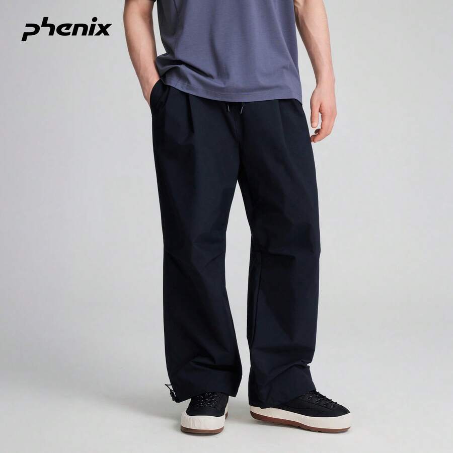 +Phenix GORE-TEX WINDSTOPPER 男士戶外工裝長褲 防風梭織長褲 - 黑色 - 查看 1