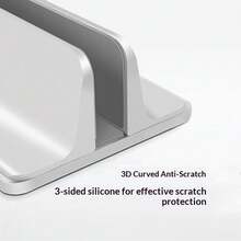 Laptop Stand For MacBook Neo A18 Pro 13 14 16 M5 M4 M3 M2 M1 Air 13 13.6 15 Inch Notebook Stand Foldable Aluminium Alloy Tablet Stand Bracket Computer Holder Can Be Expanded Laptop Vertical Storage Stand - View 9