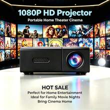 Nuevo Proyector LED Portátil Mini YG300 para el Hogar, Soporta Rotación de 180° y Corrección de Keystone, Altavoz Integrado; Compatible con USB, Teléfono, Computadora, TV, Soporta Espejo de Pantalla de Teléfono por Cable, Compacto y Fácil de Transportar - 1080P - Ver 9