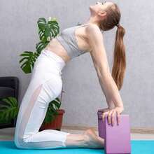 Fitness Yoga Foam Block Pilates Support Stretching Training Brick - Multicolor - View 5