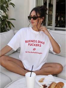 Women T-Shirts - 白色 - 查看 4
