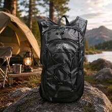 Outdoor Travel Backpack 18L Hiking Backpack Suitable For Heights Of 160-170cm - Black - View 4