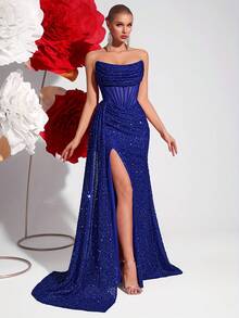 Vestidos de Boda - azul real - Ver 6
