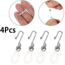 2/4/8/10/12/16/20Pcs Pants Zipper Anti-Slip Buckle, Anti-Slip Hook Accessory For Jeans Fly, Zipper Pull Buckle - Multicolor - View 15