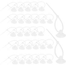 20 Pack Aquarium Suction Cups |   Suction Cup With Clip, Adjustable Ties, Holding Airline Tubing CO2 Hose - 30 Pcs - View 6