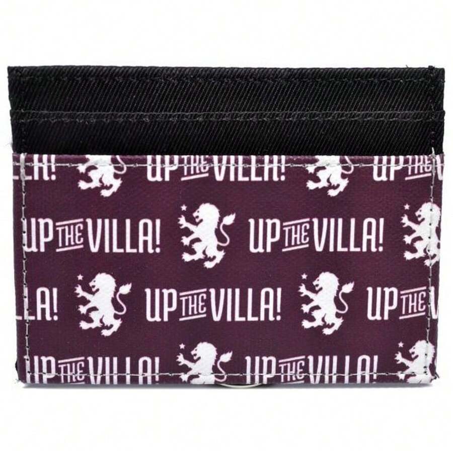 Aston Villa FC Logo Card Wallet - Maroon - View 1