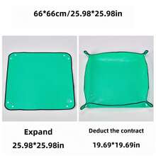 Plant Propagation Mat, Waterproof Transplanting Mat, Portable Gardening Work Mat, Suitable For Indoor Succulent Potted Plants, Indoor Plant Repotting Soil Control Mat, Home Bonsai Plant Care Accessories - Garden Mat - View 15