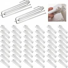 Pack Of 50 Four Prong Curtain Pleat Hooks, Metal Curtain Hooks For Curtains, Rings And Rails - 50pcs - View 7