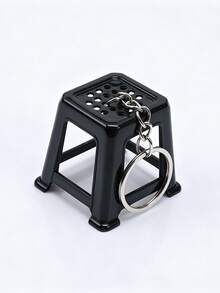 Mini Stool Keychain, Cute Colorful Chair Bag Charm, Realistic Square Stool Pendant, Car Key Ring Accessory, Party Favor, Birthday Christmas Gift - Multicolor - View 13