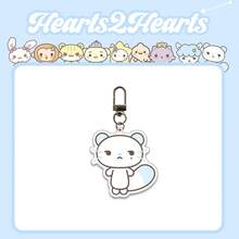 1pc Hearts2 Hearts Cartoon Animal Acrylic Keychain, Full Set Of 10 Cute Rabbit, Sheep, Cat, Monkey, Tiger Pendants, High-Definition Double-Sided Printed Pattern, Wear-Resistant And Scratch-Resistant, Portable Spring Clip Design, Can Be Hung On Backpack, Bag, Keys, Girlish Cute Style Peripheral, Student Daily Decoration, Best Friend/Couple Gift, Idol Collection Small Pendant. This Is A Gift That Is Hard To Resist. - Multicolor - View 11