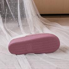 Women's Thermal Lined Comfortable Anti-Slip Wear-Resistant Closed-Toe Faux Fur Slippers Faux Suede - Pink - View 6