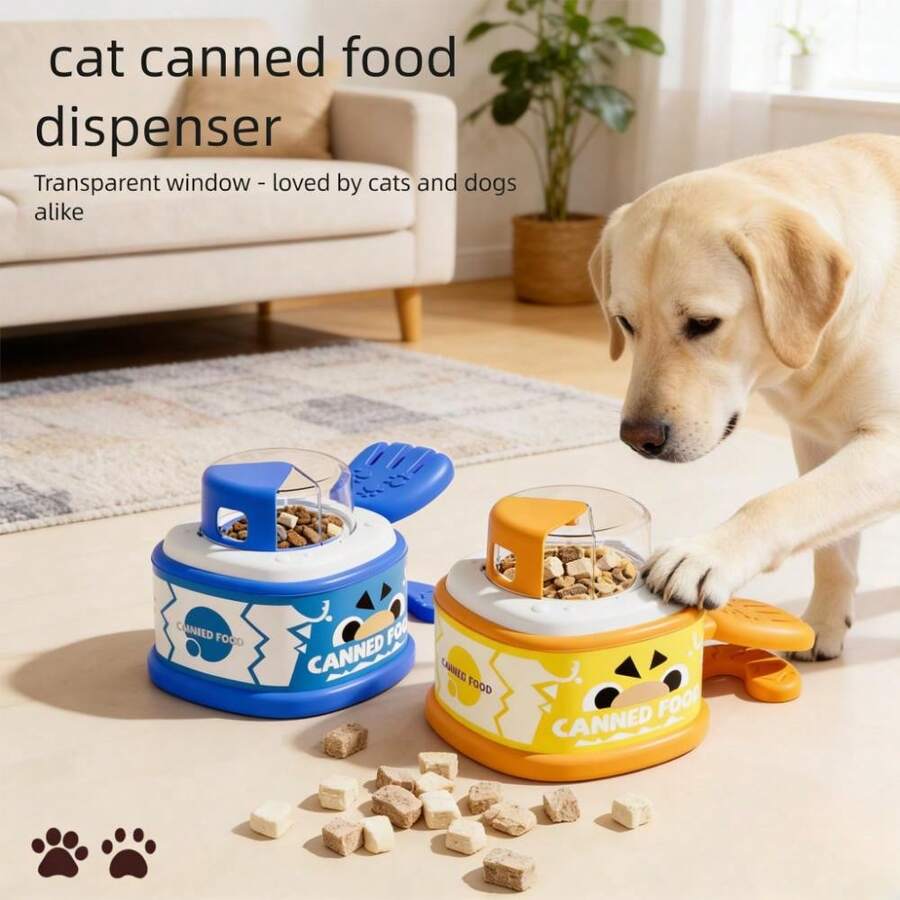 Mainan Hewan Peliharaan Cerdas Serbaguna Ini Cocok untuk Anjing dan Kucing, Menawarkan Stimulasi Mental dan Fungsi Makan Lambat, Cocok untuk Semua Ras, Meningkatkan Pola Makan Sehat Tanpa Membutuhkan Baterai. - Jahe - View 1