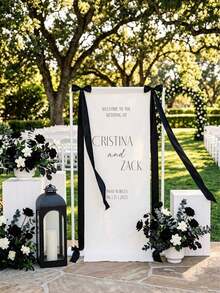 1 pieza Servilleta de lino para boda - Foto personalizada, logotipo y diseño divertido para fiesta - Suministros y decoración para fiesta Servilleta con foto de cara personalizada, Servilleta con retrato personalizado - Blanco - Ver 1