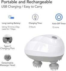 Foot Massager - White - View 2