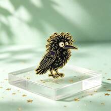 Cute Cartoon Crow Lapel Enamel Pins And Brooches Badge Pins For Backpacks Bags Backpack Cool Decoration Friend For Gifts - Multicolor - View 6