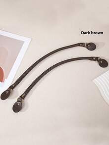 2pcs Solid Color Hand Strap Shoulder Strap DIY Bag Handle Hand-Sewn Bag Strap,Handbag Strap - Multicolor - View 14