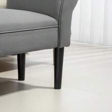 Bed Bench, Upholstered Bench, Seating Bench, Bedroom Entryway Bench, Max Load 130 Kg, Voile Fabric, Dark Grey, 102 X 36 X 51 Cm - Dark Grey - View 6