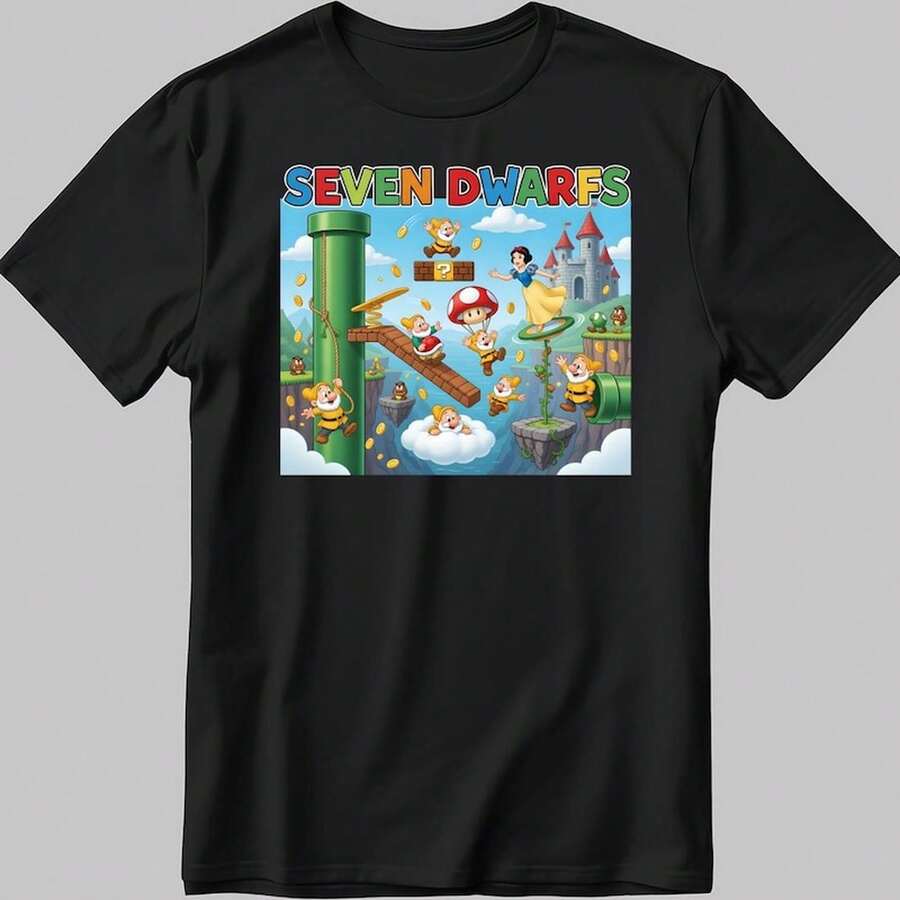 Women T-Shirts - 黑色 - 查看 1