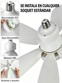 Ceiling Fans - White - View 13