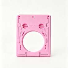 Airplane Phone Holder, Portable Travel Stand, Foldable Adjustable Rotating Selfie Stand (Suitable For Desk, Train Seat, Luggage, Kitchen Cabinet) - Durable Plastic Structure, Compact Foldable Phone Hook, Universal Phone Holder (Suitable For Various Phones, Travel And Home Scenarios) - Multicolor - View 13
