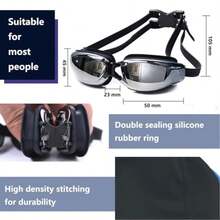 Swimming Caps & Goggles - A - View 3