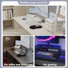 Ergonomic Memory Foam Mouse Pad And Wrist Rest With A Soft Lycra Surface, Angled Support To Relieve Wrist Fatigue, Non-Slip Base, And Precise Tracking. A Comfortable Design Suitable For Long Hours Of Office Work, Gaming, And Study. - View 6