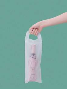 6/5/4//2/1pcsSemi-Transparent White Waterproof Bag, Suitable For Umbrellas, Water Bottles, And Outdoor Gear. It Can Store Items Independently, Is Made Of Durable Material, Is Portable, Foldable, And Reusable-A Must-Have For Outdoor Travel. - Multicolor - View 7