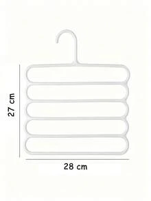 Multifunctional Wall-Mounted Storage Set (Storage Box + Transparent Hooks), Suitable For Hair Clips, Jewelry And Accessories, Large Capacity Storage Solution, Includes Hooks, Suitable For Home And Dorm, Plastic Material, No Power Required, Jewelry Tower - Multicolor - View 8