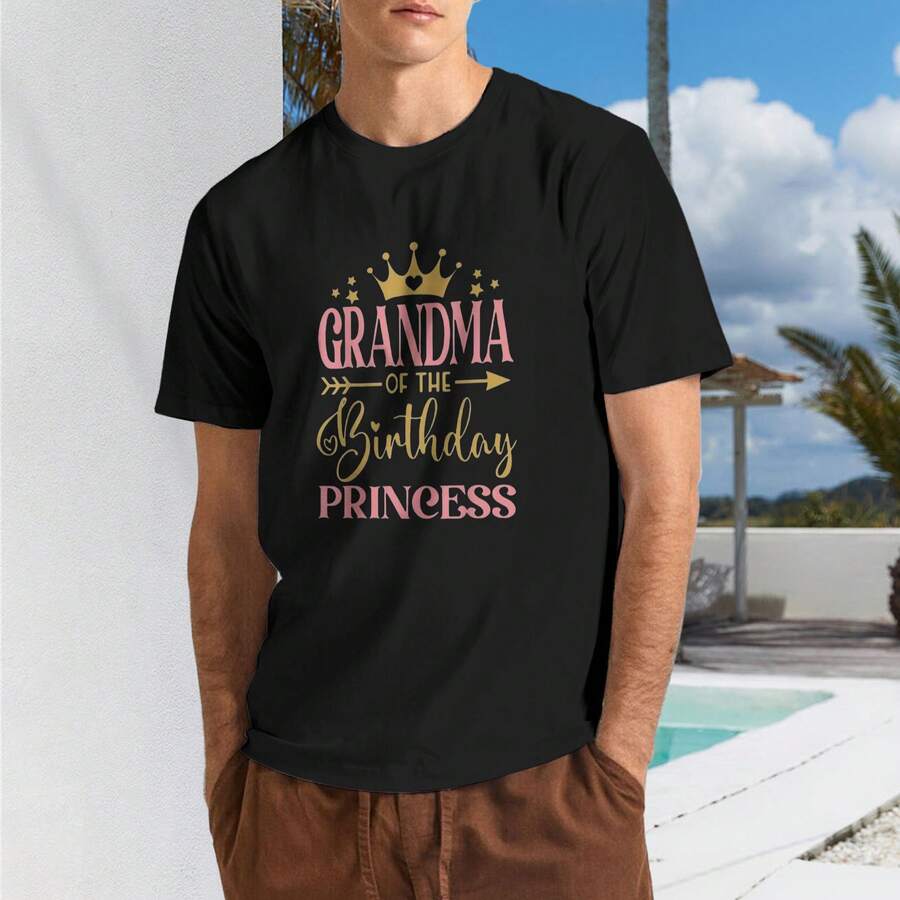 Family Birthday Party T Shirt - Shape - View 1
