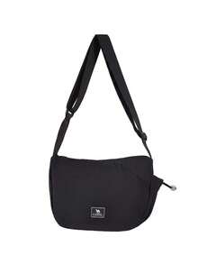 CAMEL CROWN Unisex Outdoor Waterproof Bag, Convertible One Shoulder Crossbody Bag - Black - View 3