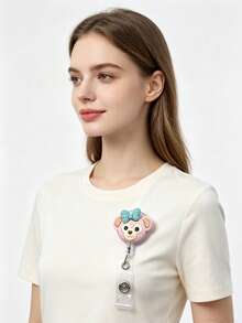 1個 Disney Duffy & Friends 可伸縮識別證捲軸式卡套 - E - 查看 4
