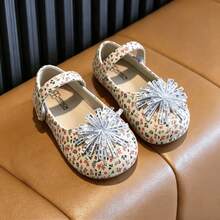 Lugualt Princess Shoes For Girls, Cute All-Season Casual Wear, Academy Style, Soft Sole, Indoor And Outdoor - Khaki - View 6