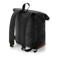 Quadra Heritage Leather Accents Backpack - Black - View 2