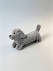 Cute Dachshund Shaped Plush Cat Toy With Built-In Crinkle Paper For Interactive Play - Multicolor - View 12
