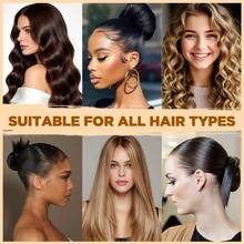 Goiple Hair Styling Comb With Wooden Handle, Anti-Static Professional Detangling Comb, Smooths Frizz And Flyaways, Creates Sleek Ponytail, Suitable For Salon, Travel And Daily Use - Multicolor - View 4