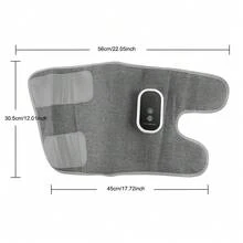 Alat Pijat Panas Tekanan Udara Betis Hailicare, 3 Mode 3 Tingkat Intensitas yang Dapat Diatur, Kapasitas Besar 2000mAh, Portabel, Dapat Diisi Ulang, Relaksasi Otot Kaki, Lengan, dan Telapak Kaki untuk Rumah dan Kantor - Grey - View 11