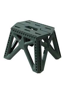 Foldable Foot Stool Can Hold 440 Lbs - 9 Inch Sturdy Foldable Foot Stool With Non-Slip Base, Space-Saving For Kitchen, Bathroom, Camping - Multicolor - View 12