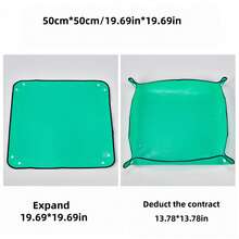 Plant Propagation Mat, Waterproof Transplanting Mat, Portable Gardening Work Mat, Suitable For Indoor Succulent Potted Plants, Indoor Plant Repotting Soil Control Mat, Home Bonsai Plant Care Accessories - Garden Mat - View 16