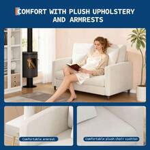 Kselythan Sofas & Couches - Beige - View 4
