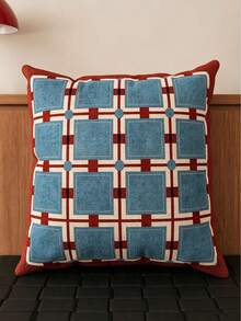 1pc/2pcs Bauhaus Striped Color-Block Dopamine Back Pillow, Removable Washable Fabric Cover Sofa Lumbar Cushion, Modern All-Season Support Pillow, Suitable For Teacher Office Nap, Living Room Sofa Decor, Adult Men And Women Indoor Daily Rest - Multiple Styles - View 16