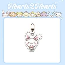 1pc Hearts2 Hearts Cartoon Animal Acrylic Keychain, Full Set Of 10 Cute Rabbit, Sheep, Cat, Monkey, Tiger Pendants, High-Definition Double-Sided Printed Pattern, Wear-Resistant And Scratch-Resistant, Portable Spring Clip Design, Can Be Hung On Backpack, Bag, Keys, Girlish Cute Style Peripheral, Student Daily Decoration, Best Friend/Couple Gift, Idol Collection Small Pendant. This Is A Gift That Is Hard To Resist. - Multicolor - View 17
