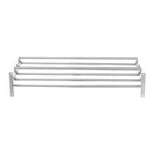 Wäscheständer Wandmontage Edelstahl klappbar | Wandwäschetrockner mit 5 Stangen, 42-80 cm Breite | Handtuchhalter für Bad - A - Übersicht 11