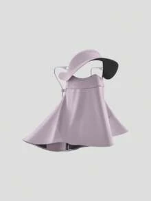 Beneunder Visor-Style Neck-Covering Sun-Protective Mask MP356 - Dusty Purple - View 7