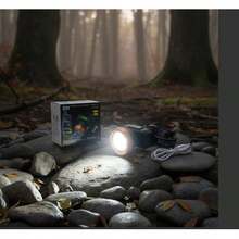 Lanterna Para Cabeça Recarregável 3w Led Usb (5528) - Estrela - Visão 4