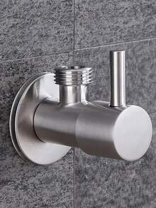Stainless Steel Single Handle Valve - High Quality Copper-Free Design, Suitable For US/EU Plumbing, Corrosion Resistant And Durable, Suitable For Bathroom And Industrial Use, Plumbing Accessories | Modern Valve Design | Stainless Steel Valve - A - View 3
