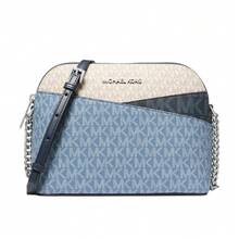 Michael Kors Jet Set Travel Logo Women's Shoulder Sling Bag 35S5STVC6B DENIM MULTI - 多色拼接牛仔藍35S5STVC6B DENIM MULTI - 查看 1